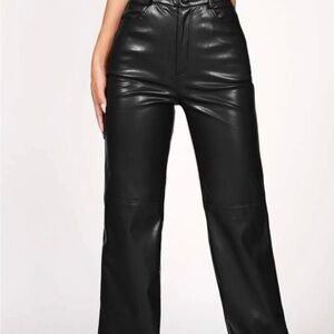 Shein Faux Leather Pants
